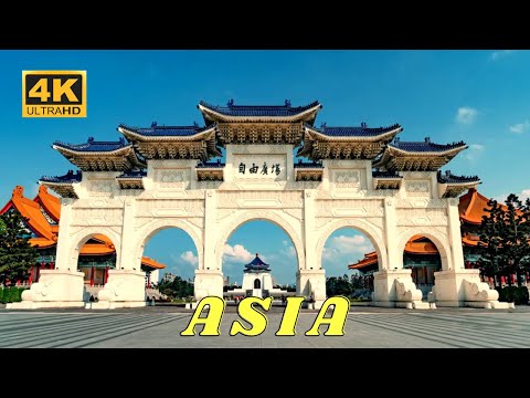 ASIA The Ultimate TOUR in 4K ULTRA HD | Asia Scenic Relaxation Film With Calming Music