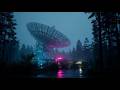 Cyber Rain Forest 30 MIN Ambient Soundscape Rainy Night Satellite Antenna