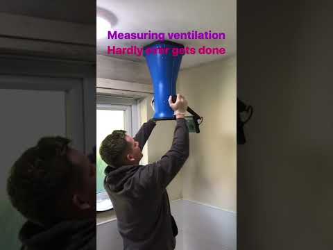 Measuring ventilation air - flow rates approved document f