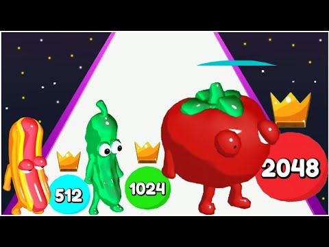 Jelly Man 2048 - Gameplay Walkthrough