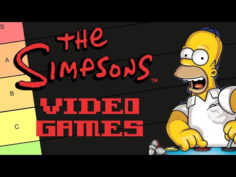 Every Simpsons Video Game! - "Rank The World"