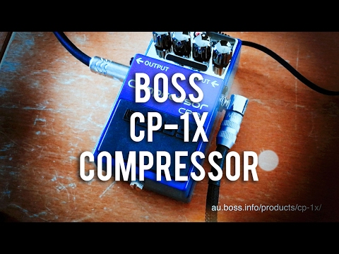 BOSS CP-1X Compressor. Strat to Vibrolux Reverb demo