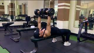 **Ramadan Day 10 : Low-Intensity Chest  & Biceps  🥵 Workout **