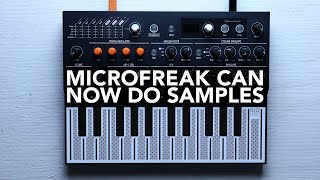 Video thumbnail for MicroFreak upgrade: My favorite synth can now play samples! by David Hilowitz Music