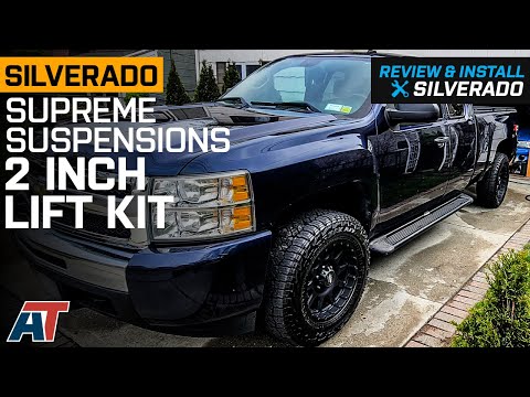 2007-2018 Silverado 1500 Supreme Suspensions 2 Inch Pro Billet Lift Kit Review & Install