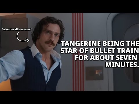 Tangerine being the star of Bullet Train for about seven minutes. • Aaron Taylor Johnson ♡