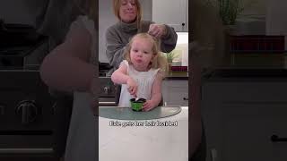 Evie gets her hair braided #shorts #baby #cute #foryou #kids #fyp #socute #lovevery