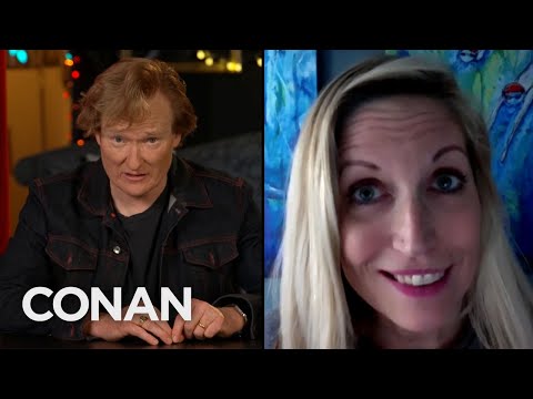 Laurie Kilmartin Asks Conan For A Letter Of Recommendation - CONAN on TBS