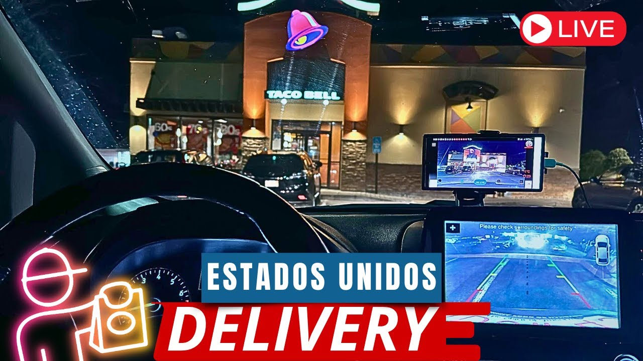 🚨AO VIVO | ESTADOS UNIDOS | DELIVERY DE COMIDA🤑