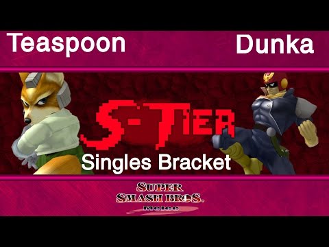 SSS-Tier #6 Melee Singles: Teaspoon (Fox) vs. Dunka (C. Falcon)