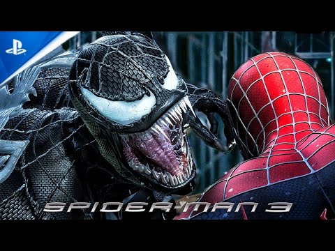 NEW Spider-Man 3 Raimi Venom Boss Fight FULL GAME (Ultimate Difficulty) - Spider-Man 2 PC Mods