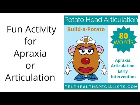 Interactive Apraxia and Articulation Activity for Multiple Ages