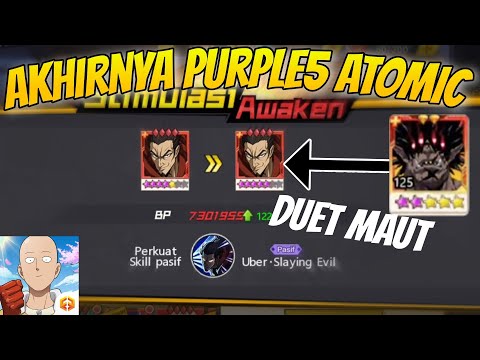 ATOMIC SAMURAI SSR+ AWEKEN5🔥, DUET GOUKETSU MUSUH KETAR KETIR - One Punch Man The Strongest