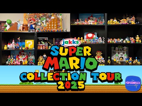 Super Mario Toy Collection Tour 2025 | Jakks Pacific | The PopComplex