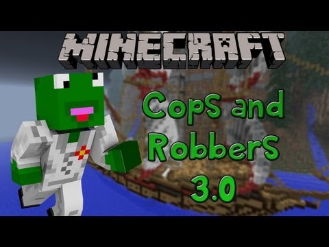 Minecraft: Cops and Robbers 3.0 NINJA FROG