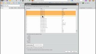 Using the Cookie Culler Firefox extension