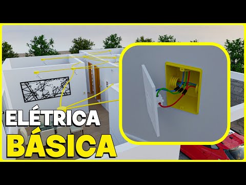 ELÉTRICA PARA INICIANTES, INSTALAÇÃO ELÉTRICA COMPLETA CIRCUITO DE TOMADA