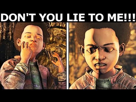 Clem's Telling The Same Lie To James & To AJ As Well - The Walking Dead Final Season 4 Episode 4