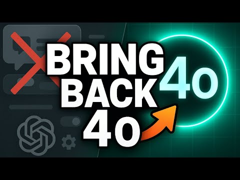 How to Get GPT-4o Back in ChatGPT (Official Method)