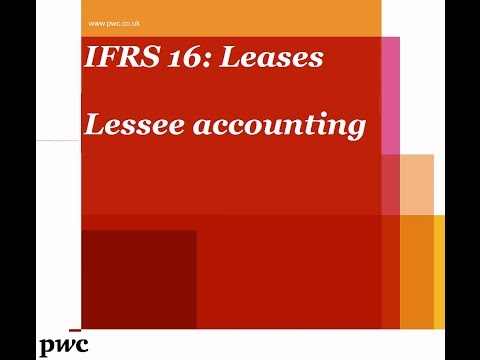 PwC's Analysing IFRS 16 Leases - 3. Lessee accounting