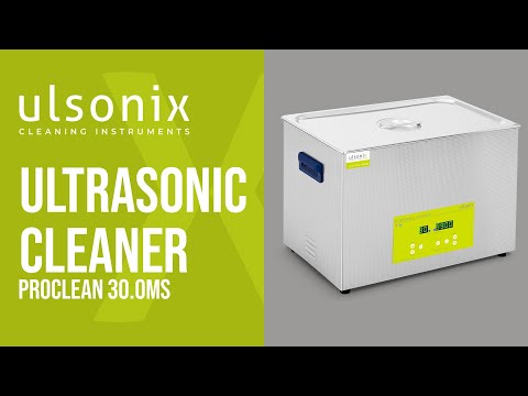 video - Ultrasonic Cleaner - 30 L - 40 kHz - 600 W