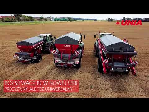 Rozsiewacz RCW UNIA - Umów się na bezpłatne testy maszyny. [PL]