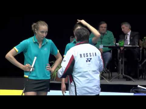 SF - WD - E.Bolotova / E.Kosetskaya (RUS) vs G.Adcock / L.Smith (ENG) - EMTC 2015