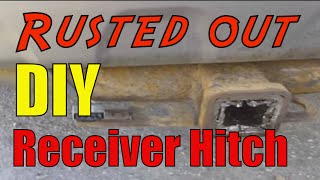 How to remove a rusted seized receiver hitch DIY #36