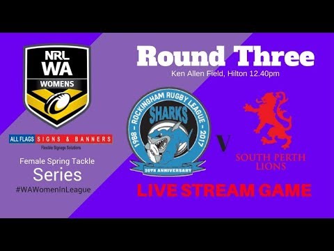 2017 All Flags Signs & Banners Spring Tackle Series - Round 3