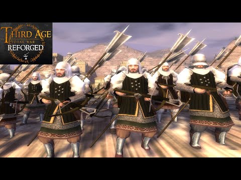 THARBAD, THE CAPITAL OF CARDOLAN (Siege Battle) - Third Age: Total War (Reforged)