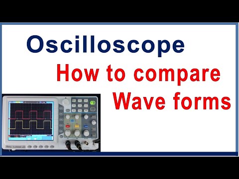 How to compare Wave forms in Oscilloscope Video