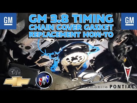 GM 3.8L V6 Timing Chain Cover Gasket, Water Pump, Thermostat, Crankshaft Seal Replacement How-To