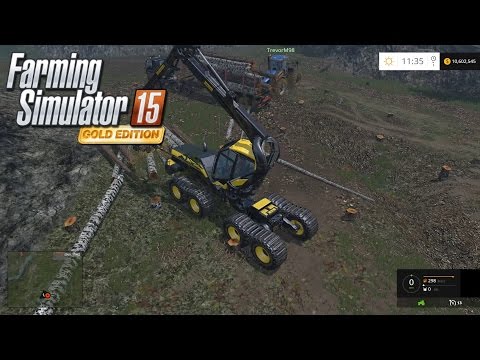 Farming Simulator 15 Multiplayer on Central Interior Logging Map Episode 10