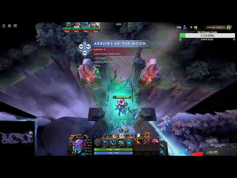 Dota Aghanim's Labyrinth (Grand Magus IV) Completion Full Gameplay (After Patch Nerf)