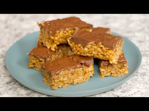 How to Make Chocolate-Almond Butter Rice Crispy Treats