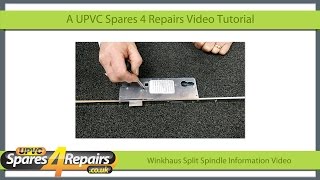 Winkhaus Multipoint Door Lock Split Spindle Information Video