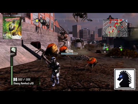 PS3 Earth Defense Force: Insect Armageddon - Campaign Chapter 1-3: On the Run