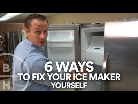 Ice Maker Not Working? - Check these 6 Things first!