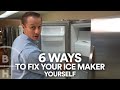 Ice Maker Not Working? - Check these 6 Things first!