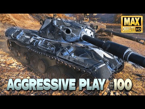 Leopard 1: AGGRESSIVE PLAY #100 - World of Tanks