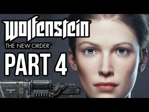 Wolfenstein The New Order Walkthrough Part 4 - Anya (PS4/XB1/PC 1080p HD)