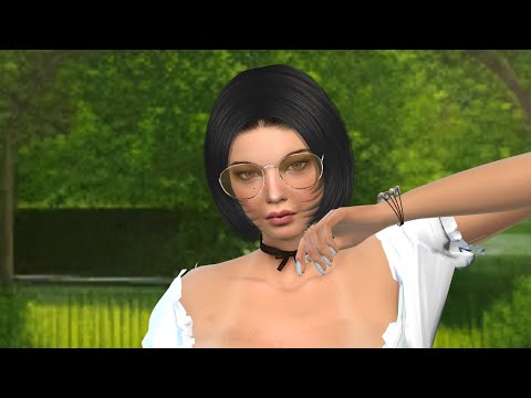 sims custom content download woman Chiara Ricci by Bonita100 Cas Video Preview