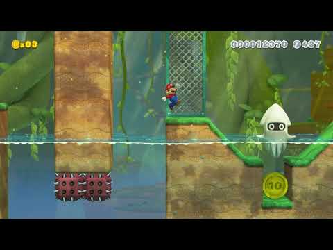 Blooper Bop River (Super Mario Maker 2)
