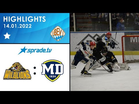 14.01.2022 - Highlights - ERSC Amberg vs. ERV Schweinfurt