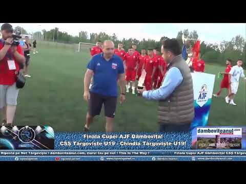 Finala Cupei AJF Dâmbovița! CSȘ Târgoviște U19 - Chindia Târgoviște U19!