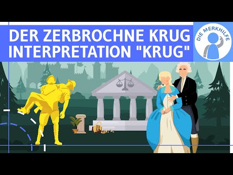 Der zerbrochne Krug (Kleist) - Interpretation Bedeutung des Krugs: Symbol Psyche, Justiz & Freiheit