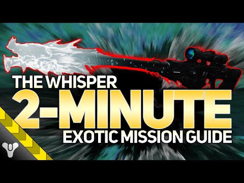 "THE WHISPER" FARM GUIDE // Legend 2-Minute Exotic Mission Walkthrough #destiny2 #intothelight