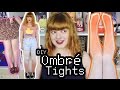 DIY Ombre Tights Make Thrift Buy 34
