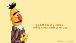 That&#39;s Love by Bert from Sesame Street, full English lyrics