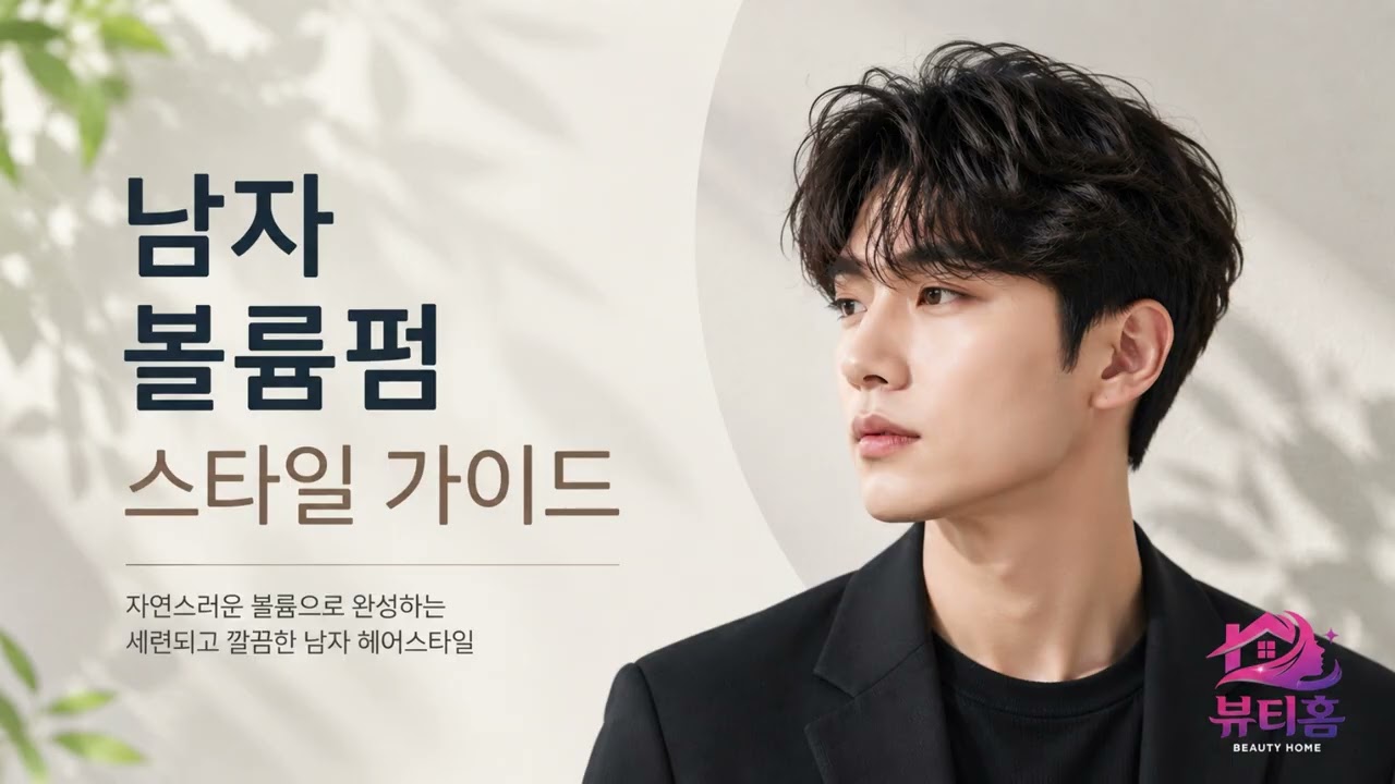 남자 볼륨펌 스타일 가이드